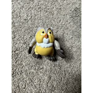 Vintage 1988 McDonalds Disney Bambi Forrest Friends Owl Figure Articulated Toy